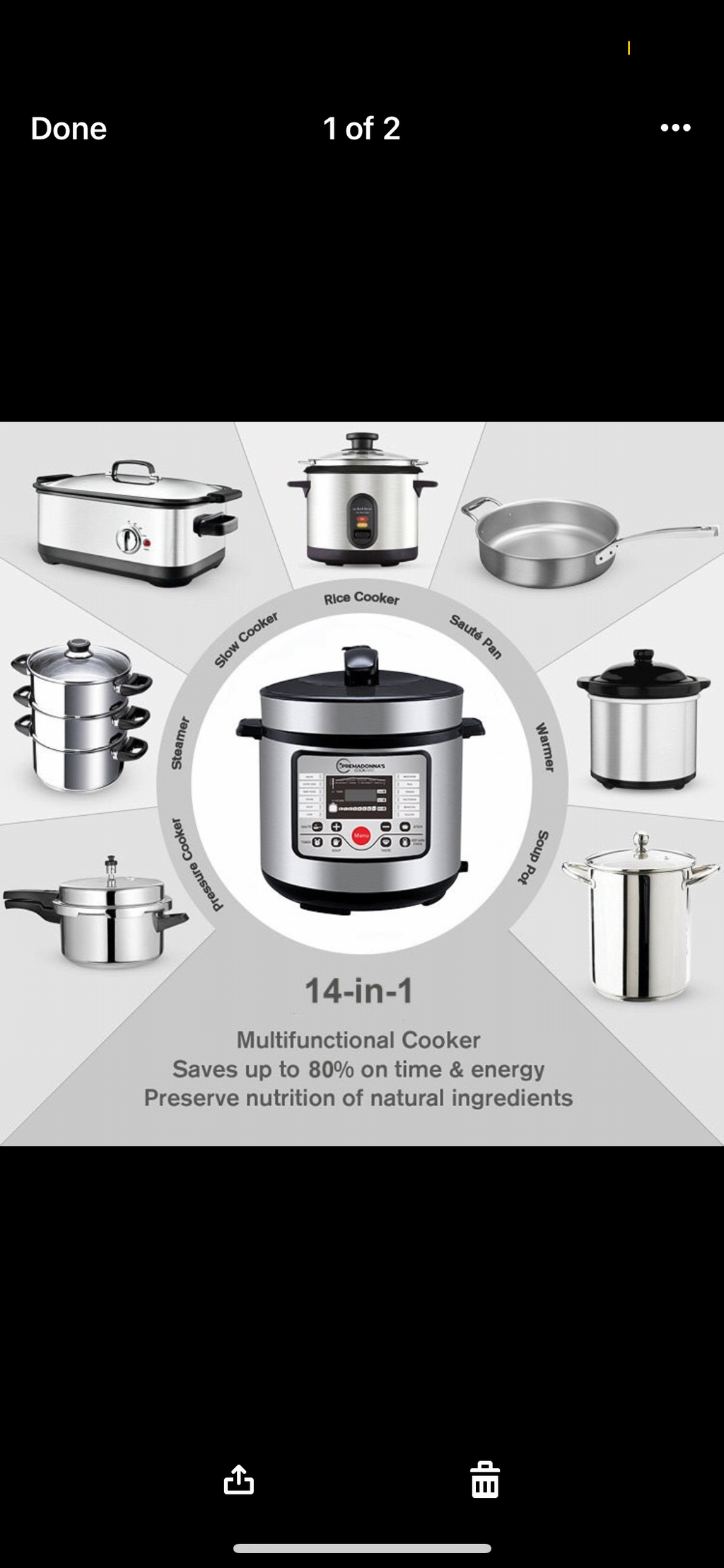 *Premadonna Cookware BLINGED OUT Pressure Cooker*
